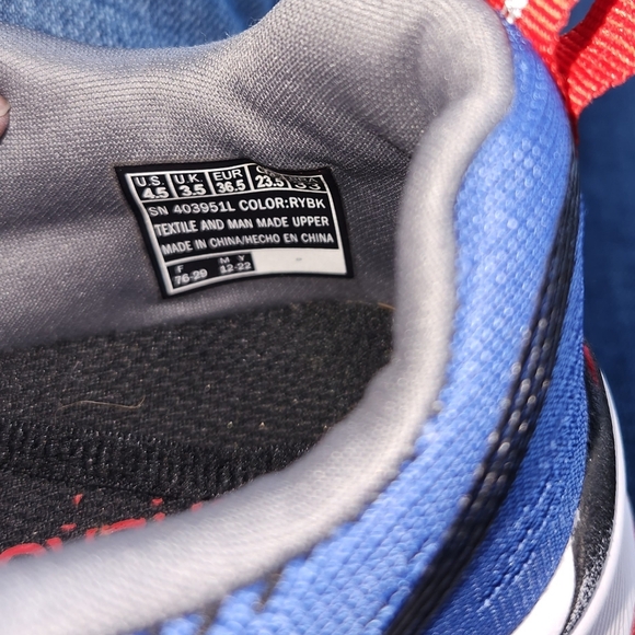 SkechersSketchers Boys Elite Sport Push Pace Trainer, Blue - Picture 5 of 7